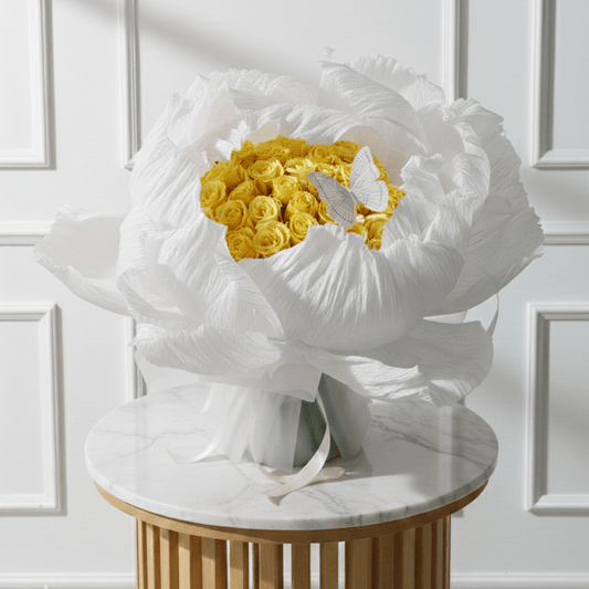 Peony Heart - THF1084 (YELLOW) WD