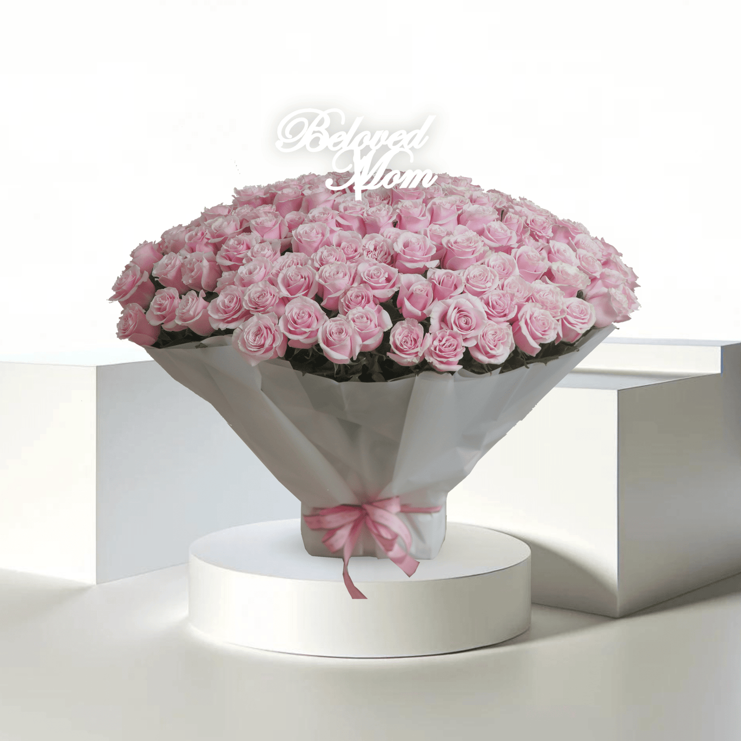 Pink Rose Elegance MD - Buy in Qatar | 24 Hour Flower