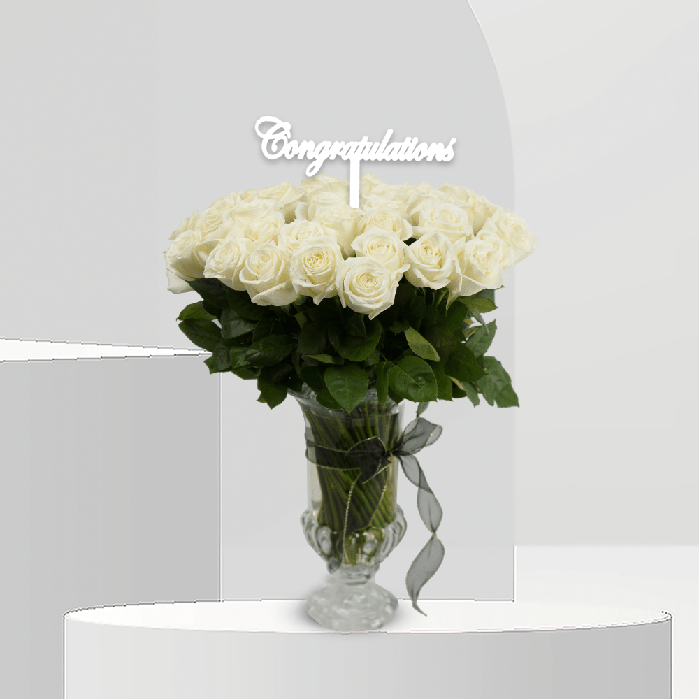 Pristine Elegance - B15002 - Buy in Qatar | 24 Hour Flower