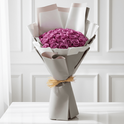 Purple Passion L - Buy Bouquet in Qatar | 24 Hour Flower