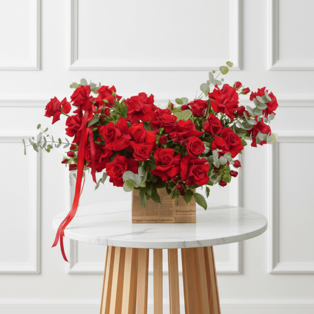 Romance Infinito - THF3009 - Buy 24HF BOX in Qatar | 24 Hour Flower
