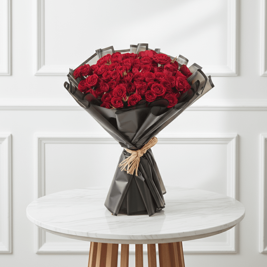 Rosas Negras - THF1023 - Buy Bouquet in Qatar | 24 Hour Flower