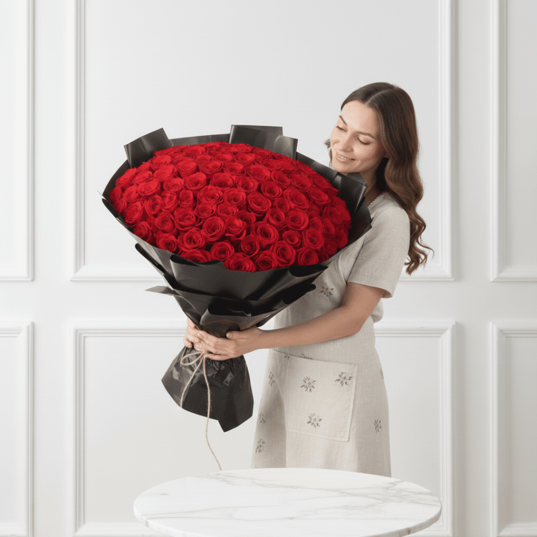 Rose Romance WD - Buy Bouquet in Qatar | 24 Hour Flower