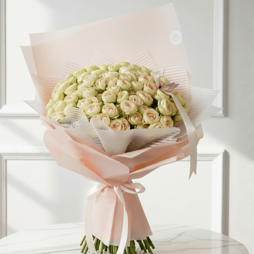 Spray Rose Luxe - Buy in Qatar | 24 Hour Flower