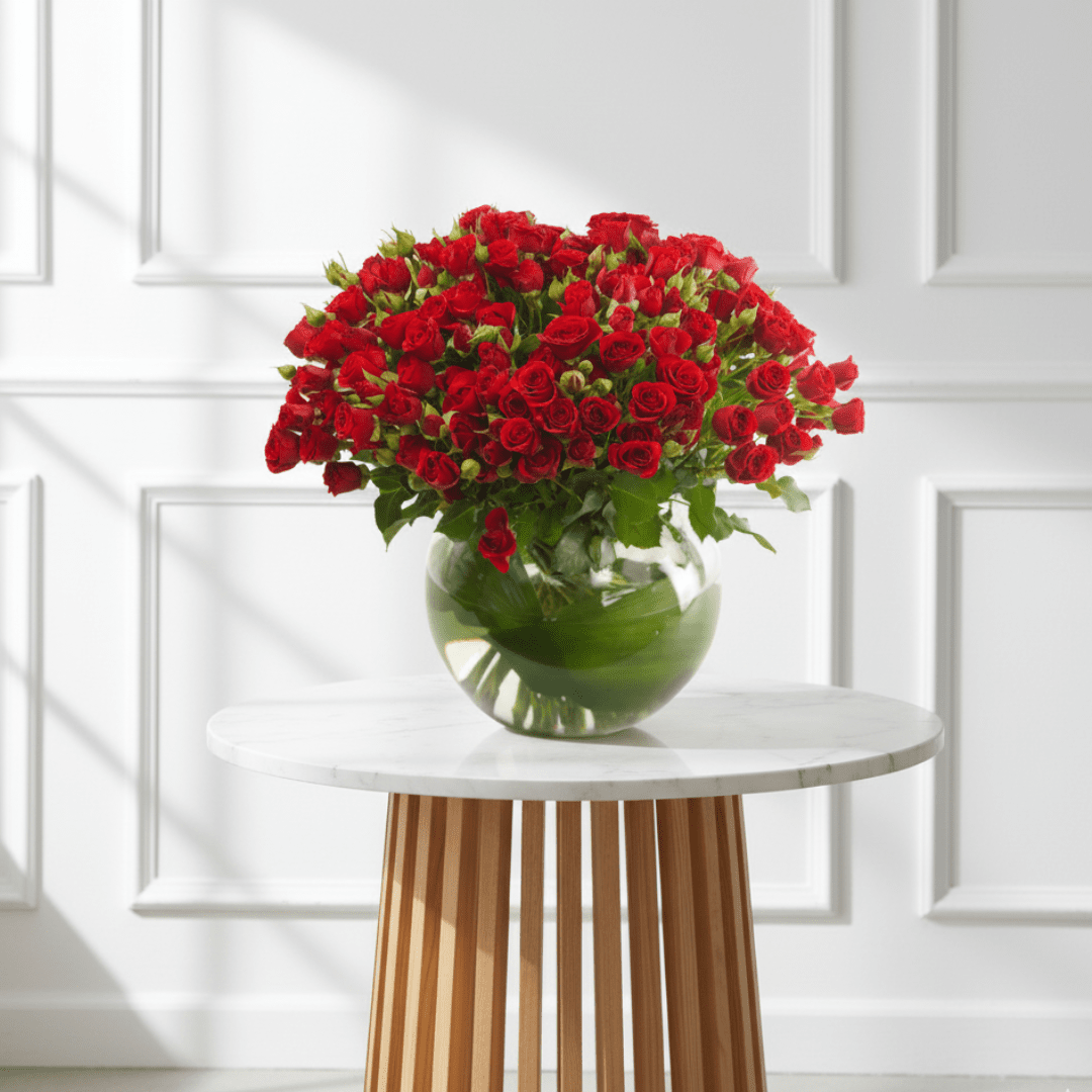 Spray Sweetness - THF4003 - Buy Vase Arrangement in Qatar | 24 Hour Flower