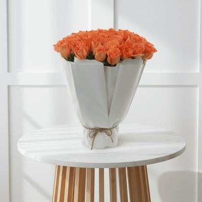The Rustic Orange Bouquet - THF1005