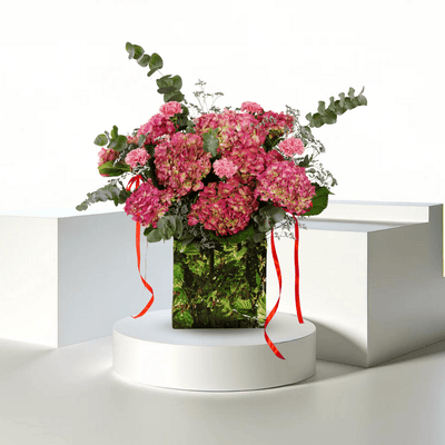 Velvet Hydrangea Dream - Buy in Qatar | 24 Hour Flower