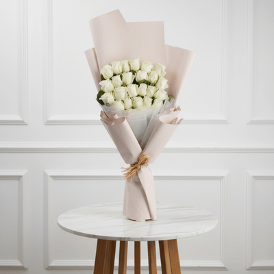 White Whimsy - THF1078 - Buy Bouquet in Qatar | 24 Hour Flower