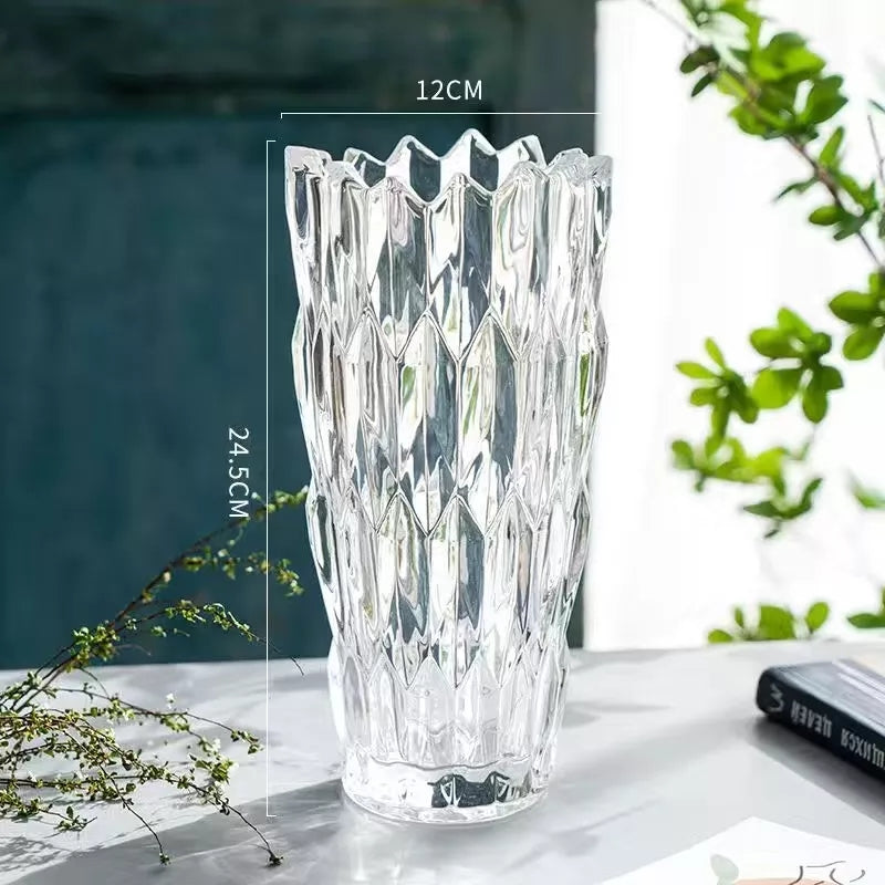 Crystal Vase luxury 13*24 L-GL-TB